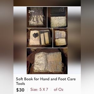 Soft Book for Hand and Foot Care Tools